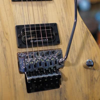 Washburn N24 Nuno Bettencourt Vintage Electric Guitar, Natural Matte image 4