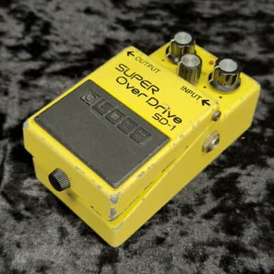 BOSS SUPER OverDrive SD-1 日本製　ビンテージ Boss SD-1 Super Overdrive 1981 - 1988 Made In Japan | Reverb