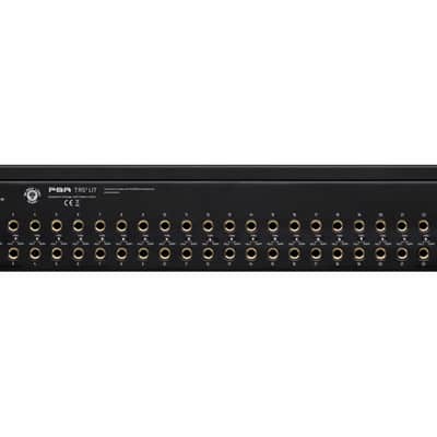 Black Lion Audio PBR TRS3 LIT Patchbay with LED Display image 3