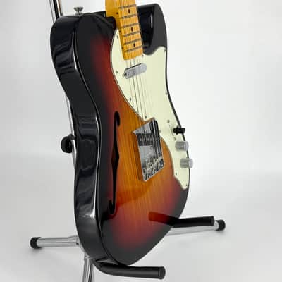 2020 Fender American Original 60s Telecaster Thinline – 3 Tone Sunburst image 5
