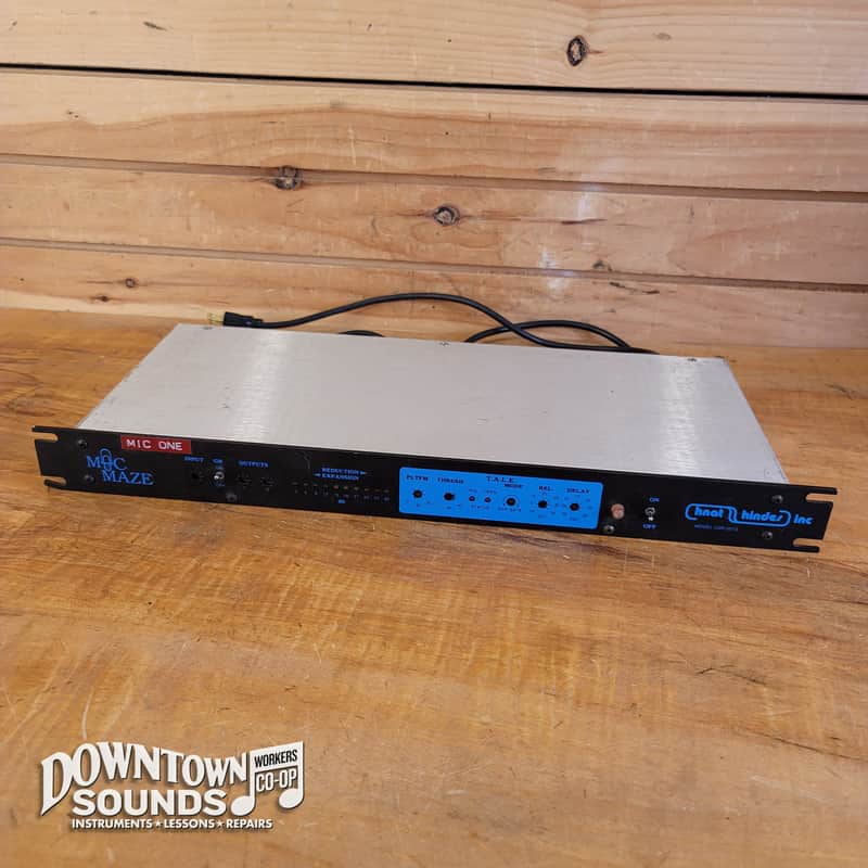 Hnat Hindes CSP-2013 Mic Maze - Gate, Expansion, Limiter, Broadcast, Vintage Single Rack Unit, 1 of 2 image 1