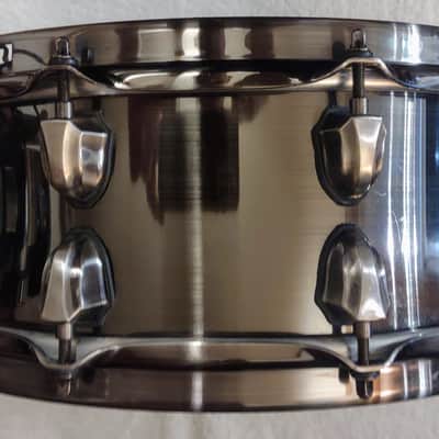 Mapex Black Panther Blade 14x5.5" Steel Snare Drum - Brushed Nickel Over Steel image 20