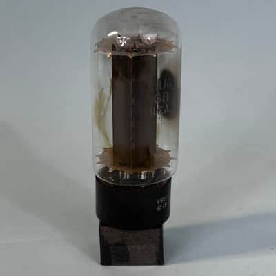 1961 General Electric 5U4GB Vintage GE Side Getter Gray Plate Rectifier TubeT400 image 5