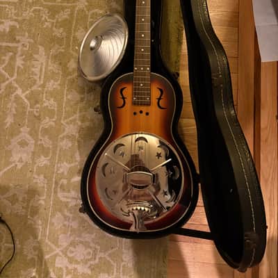 Republic Parlor Miniolian Resonator with National Cone and case image 10