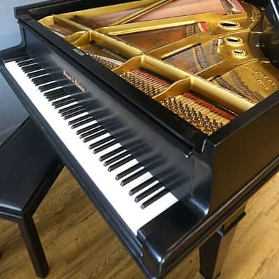 Mason Hamlin Model A Grand Piano Ebony Satin image 7