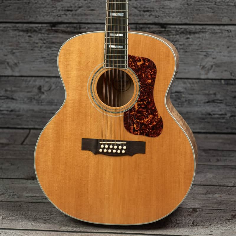 Guild F-512 Maple Jumbo - Blonde Nitro image 1