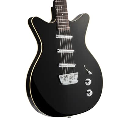 Danelectro '59 Triple Divine - Black image 1