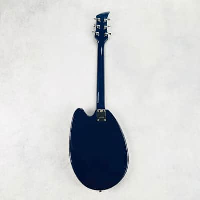Teisco MQ-56 May Queen Reissue 1999 - Navy Blue image 11
