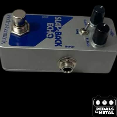 Electro-Harmonix Slap-Back Echo Reissue 2023 - Present - Silver / Blue - X18335 image 5