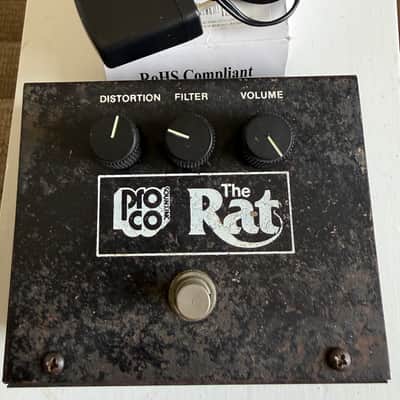 1981 V2 Big Box ProCo RAT, RatPower Adapter image 1