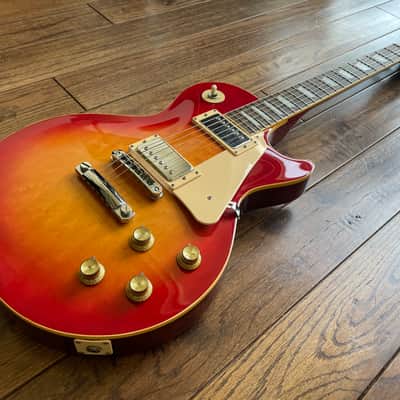 Aria Pro II LS 450 Standard Electric Guitar Cherry Burst Matsumoku MIJ image 5