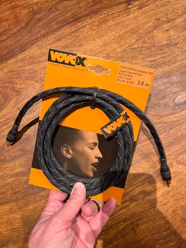 STOCK CLEARANCE: Link Protect AD S/PDIF 2m RCA-RCA (6.2102) image 1