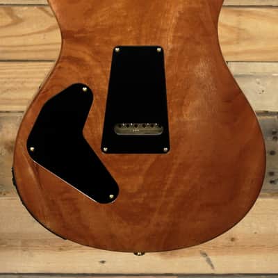 PRS 10 Top Custom 24 Piezo Electric Guitar Yellow Tiger w/ Case image 3