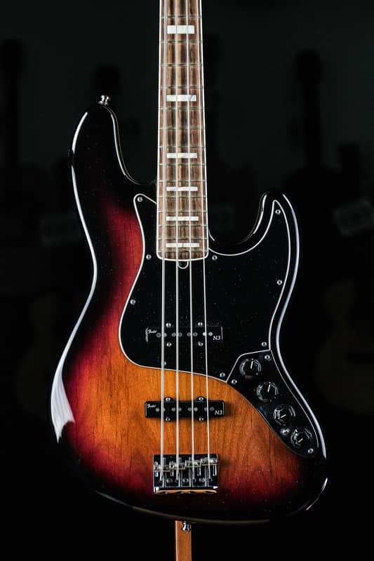 2013 Fender American Deluxe Jazz Bass 3-color sunburst image 1