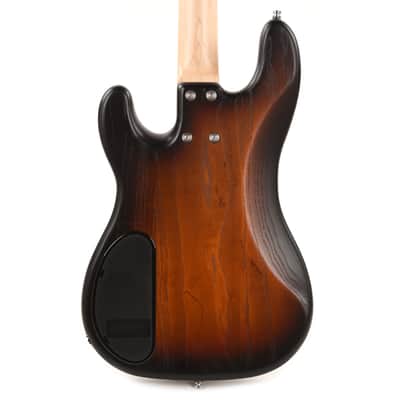 Sadowsky MetroLine 21-Fret Hybrid PJ Bass 4-String Swamp Ash Body Almond Sunburst Transparent Satin (Serial #SMLB002590-23) image 3