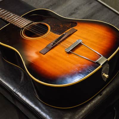 Gibson B-45-12 1966 - Sunburst image 7