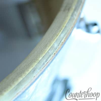 *Slingerland Deluxe 14x5.5"Snare Drum BDP Vintage 60s Chrome Brass Rims COB 3ply image 11