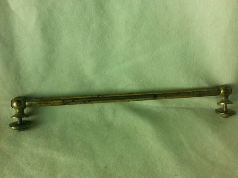 *Ludwig Tube Lug ArtGold Knobby Gold Marching Snare Tenor Tom Drum 7 5/16"Leedy* image 1
