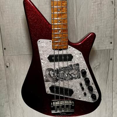 Used 2010 Music Man Ball Family Reserve Custom Big AL S-S  Red Sparkle w/case TSS1083 image 1