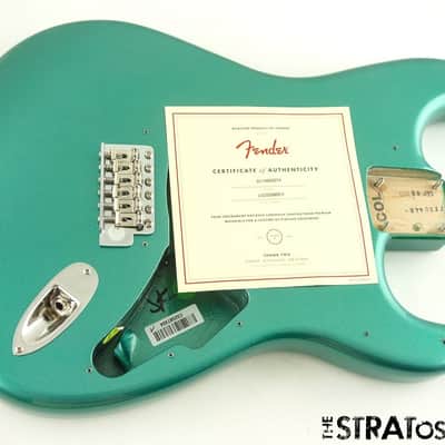 Fender American Professional Classic Strat BODY+ HARDWARE Faded Sherwood Green! image 2