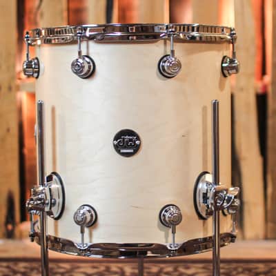 DW Performance Satin Natural Floor Tom - 14x14 image 1
