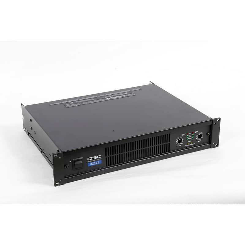 QSC CX302 100W Stereo Power Amp Regular image 1