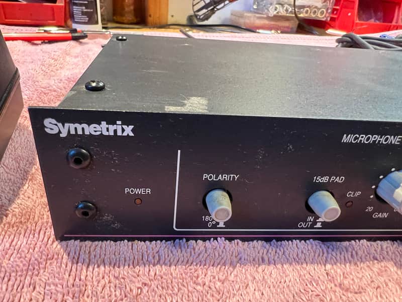 Symetrix SX202 Dual Microphone Preamp with power supply image 1