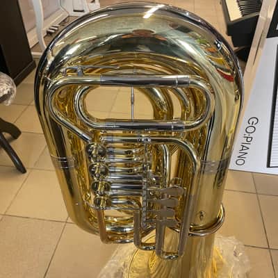 Yamaha YBB-641 Professional Bb Rotary Valve Tuba image 3
