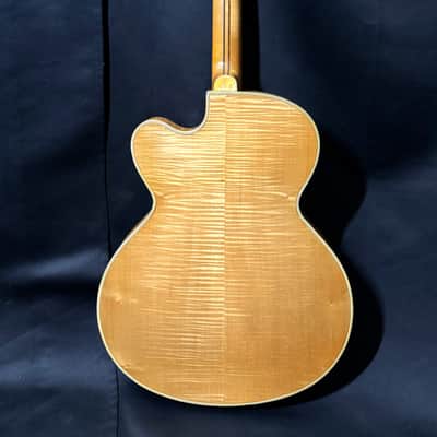 Hofner President Blonde Thinline Guitar - Toaster Diamond Pickups - Sturdy Martin Hard Case - 1961 image 4
