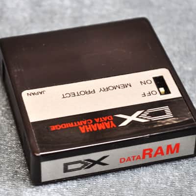 Yamaha DX DATA RAM CARTRIDGE image 2
