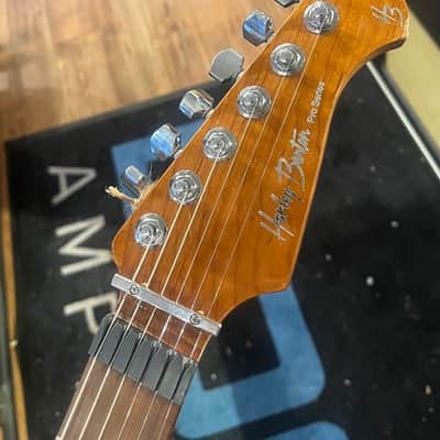 Harley Benton Fusion III FR - Flame Cherry image 5