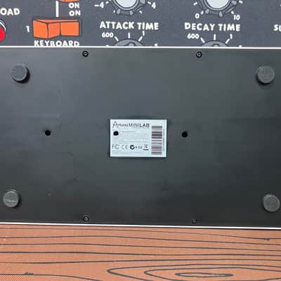Arturia MiniLab mk I with Analog Lab preset sheet image 10