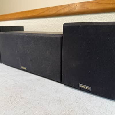 Onkyo Front Speakers SKC-241 & SKS-141 Home Theater Center Channel Audio Black image 3