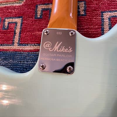 2016 Fender Jazzmaster Custom Shop Surf Green (Partscaster) image 10