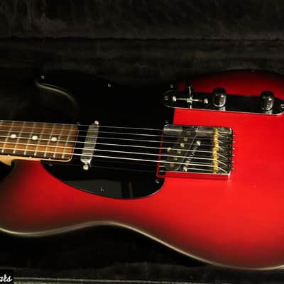 2021 G&L ASAT Classic Bluesboy - Redburst Satin image 9