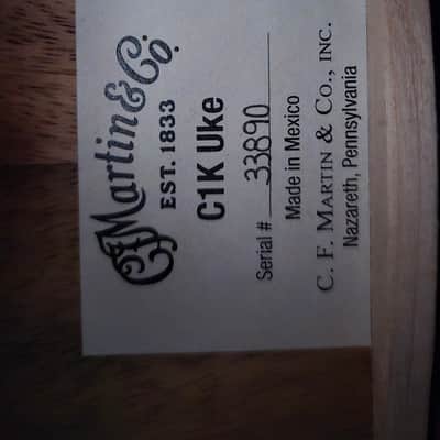 Martin C1K Koa Concert Ukulele image 11