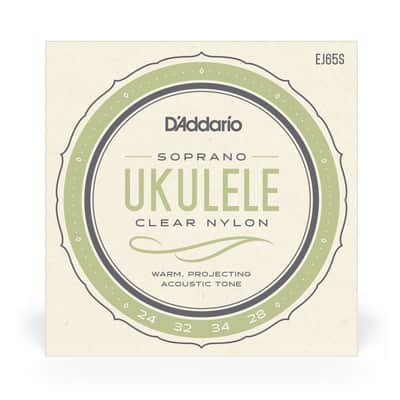 D'Addario EJ65S Soprano, Pro-Arte Custom Extruded Nylon, Ukulele Bild 1