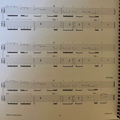Dance Gavin Dance - Afterburner - Guitar tab / Tablature Book image 5