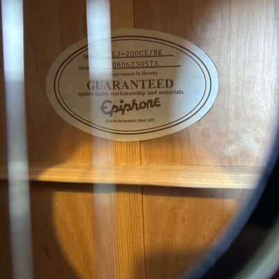 Immagine Epiphone EJ-200 Acoustic - 6