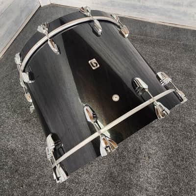 Used British Drum Company Legend Club 3pc Drum Set Night Skye - Good image 5