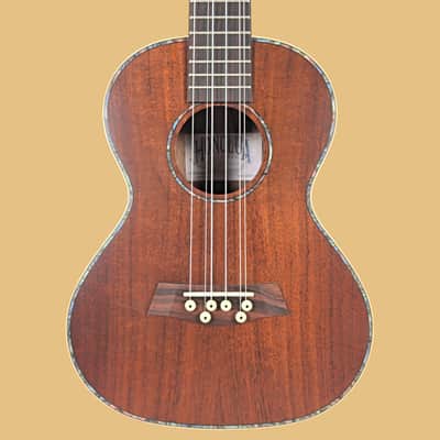 Kohola Deluxe Solid Top Six-String Tenor Ukulele image 2
