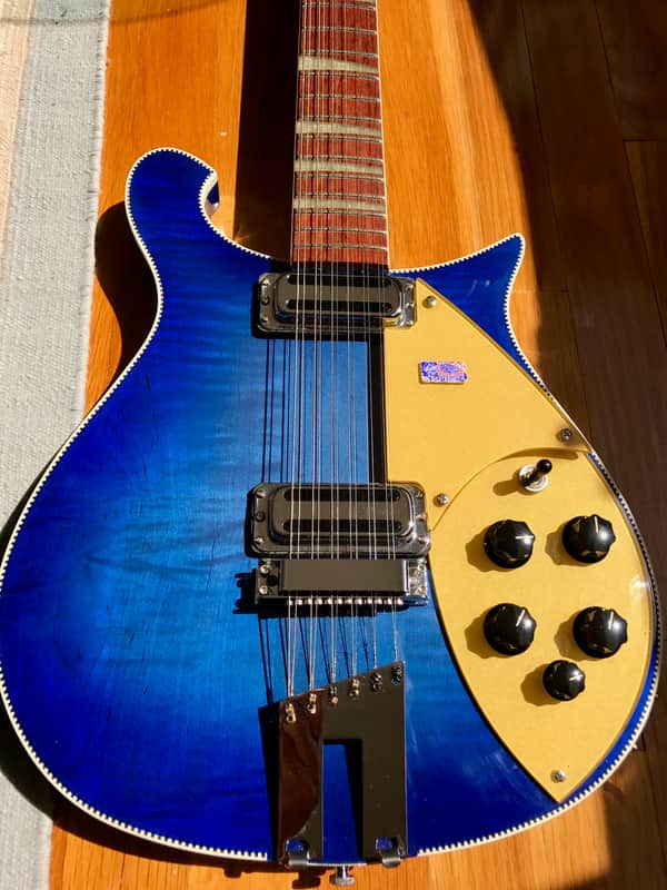 Rickenbacker 660-12 2007 Blue Burst image 1