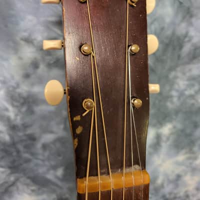 Vintage RARE 1963 US Strad Stella Parlor Guitar New Strings Pro Setup image 7