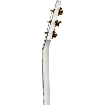 Gibson Les Paul Custom Electric Guitar w/ Ebony Fingerboard - Alpine White image 8