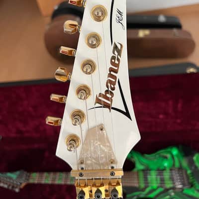 Ibanez JEM7V-WH Steve Vai Signature with Ebony Fretboard 1998  White image 2