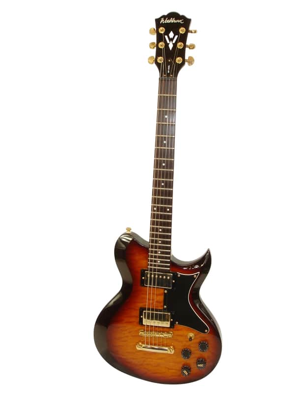 Washburn WI64DL Idol Deluxe Electric Guitar, Vintage Sunburst WI-64DL image 1