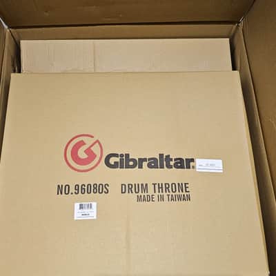 Gibraltar 9608OS Oversized Saddle Top Drum Throne — New, Original Sealed Retail Box image 3