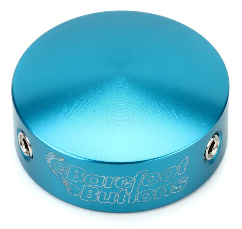 Barefoot Buttons V1 Standard Footswitch Cap - Light Blue (5-pack) Bundle image 1