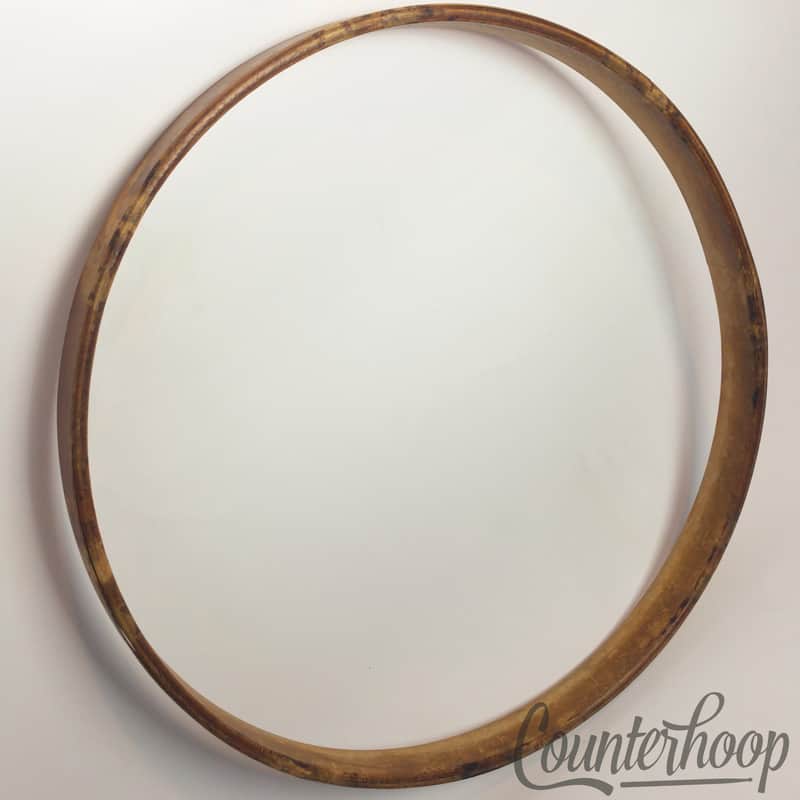 *Rogers 15" 6-Ply Jasper Maple Wood Hoop/Rim Snare/Tom Drum Batter Cleveland 50s image 1