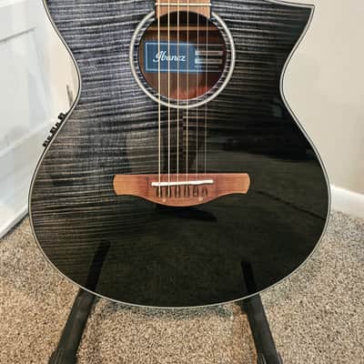 Ibanez AEWC32FM-BFD 2023 - 2024 - Black Sunset Fade High Gloss image 1